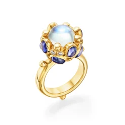 18K ANEMONE RING