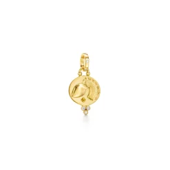 18K AQUARIUS PENDANT