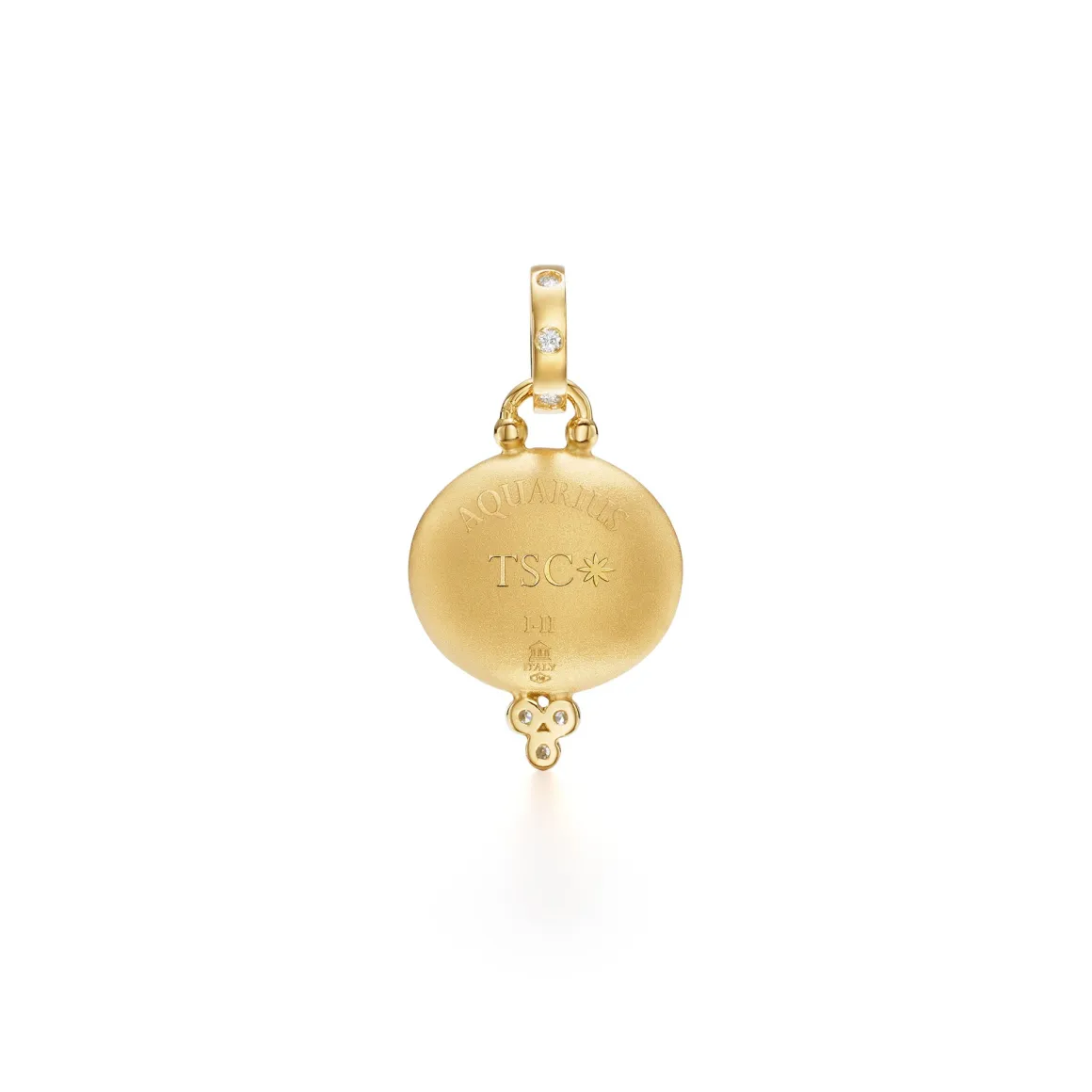 18K AQUARIUS PENDANT