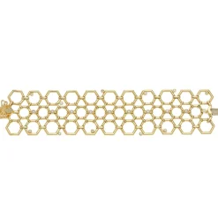 18K BEEHIVE BRACELET