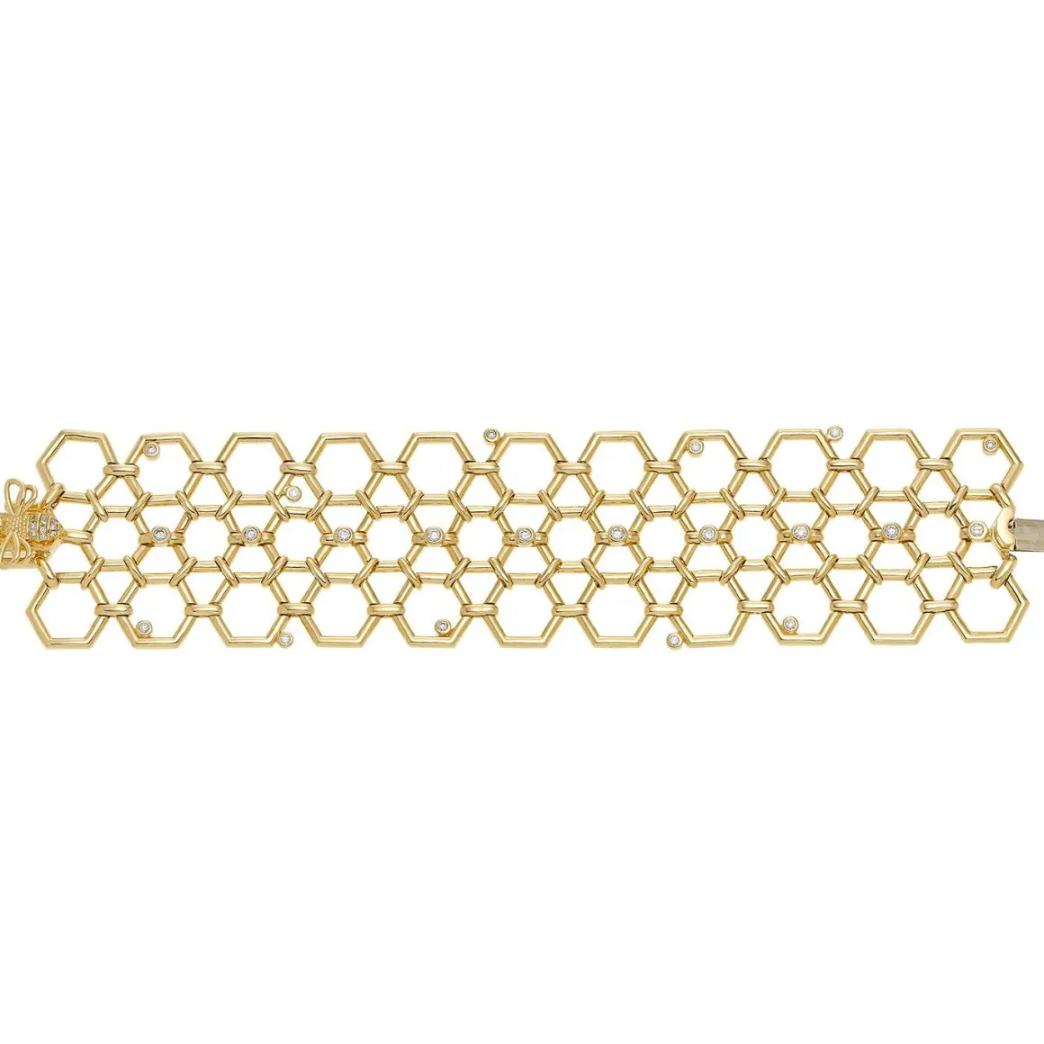 18K BEEHIVE BRACELET