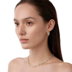 18K BLUE MOON ETERNITY NECKLACE