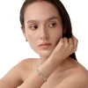 18K BLUE MOON FLOWER BRACELET
