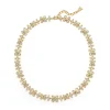 18K BLUE MOON FLOWER NECKLACE