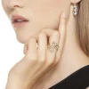 18K BLUE MOONSTONE DYNASTY DROP EARRINGS