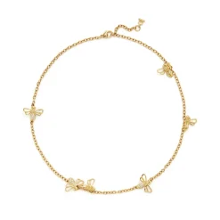 18K BUSY BEE NECKLACE