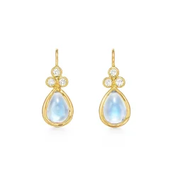 18K CLASSIC PEAR DROP EARRINGS