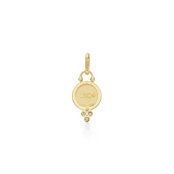 18K DIAMOND ANGEL PENDANT
