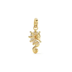 18K DIAMOND SEAHORSE PENDANT