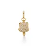 18K DIAMOND TURTLE LOCKET