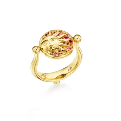 18K ECLIPSE SWIVEL RING