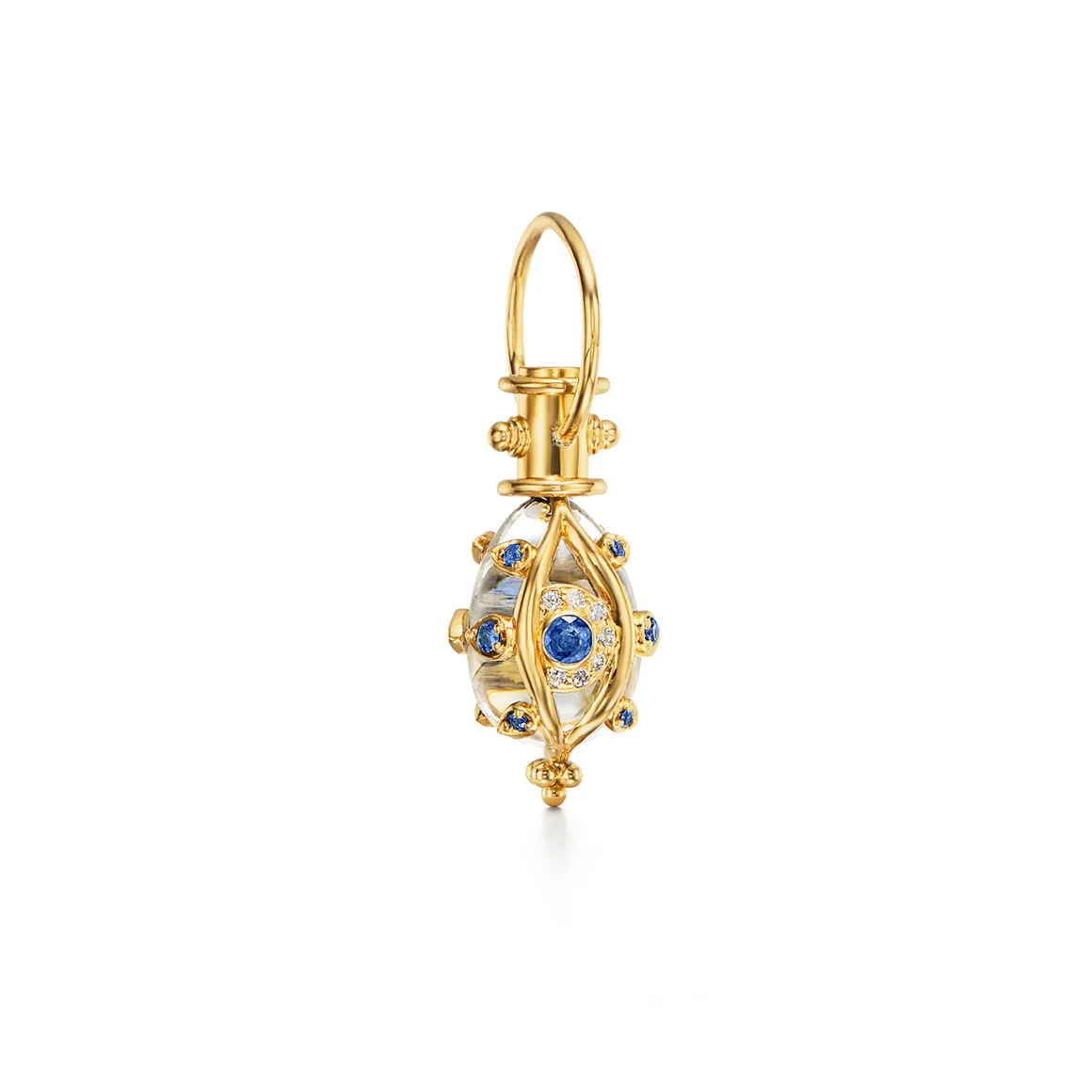 18K EVIL EYE AMULET