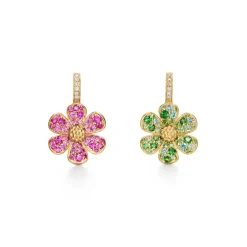 18K FLOWER POWER EARRINGS