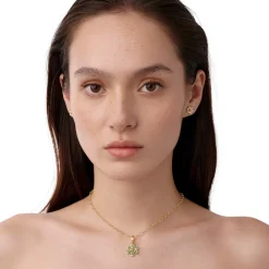18K FLOWER POWER PARAIBA PENDANT