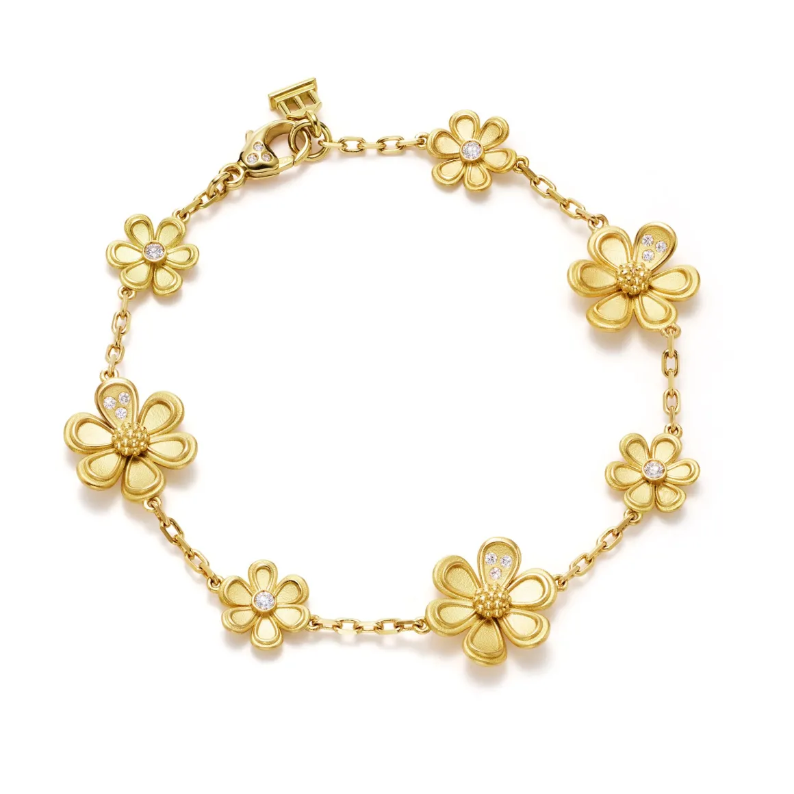 18K GOLDEN FLOWER BRACELET