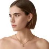 18K GOLDEN FLOWER POST EARRINGS