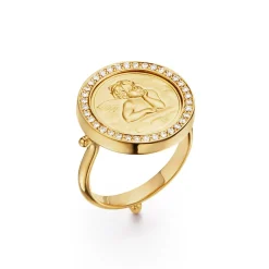18K LARGE ANGEL RING