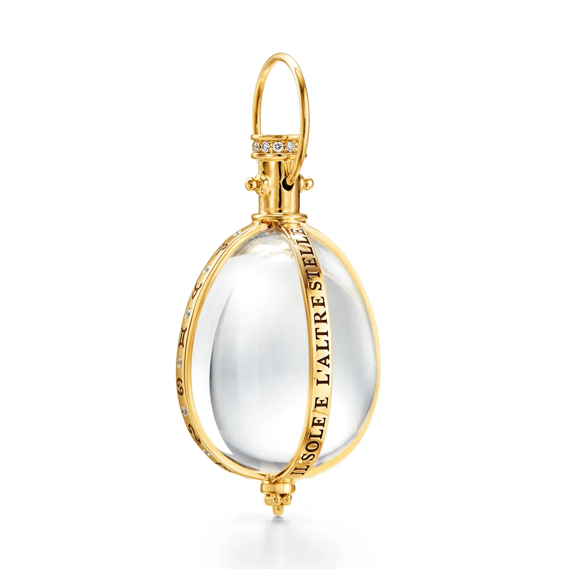 18K LARGE ASTRID AMULET