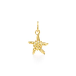 18K LARGE SEA STAR PENDANT