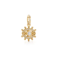 18K LARGE THIRD EYE PENDANT