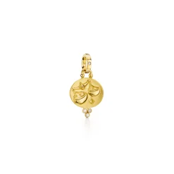 18K LIBRA PENDANT