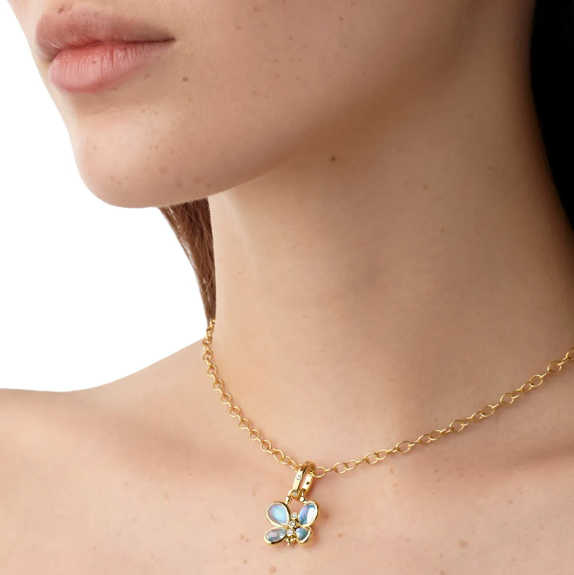 18K LUNA BUTTERFLY PENDANT