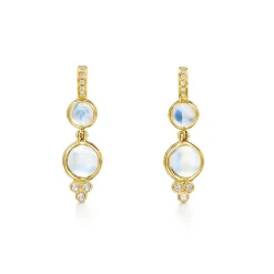 18K LUNAR DROP EARRINGS