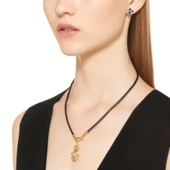 18K MEDIUM DIAMOND SEA STAR AMULET