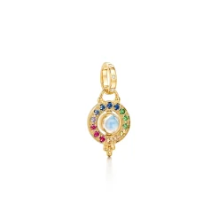 18K MINI ORBIT PENDANT