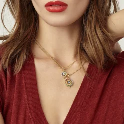 18K ORBIT PENDANT