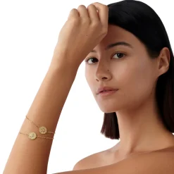 18K ORBIT STAR BRACELET