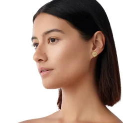 18K ORBIT STAR EARRINGS