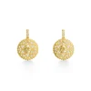 18K ORBIT SUN EARRINGS