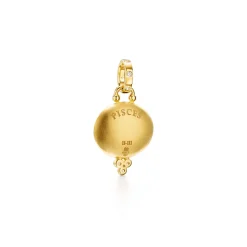 18K PISCES PENDANT