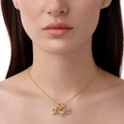 18K PRIMAVERA CHARM NECKLACE