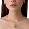 18K ROUND ARCADIA AMULET