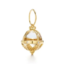 18K ROUND ARCADIA AMULET