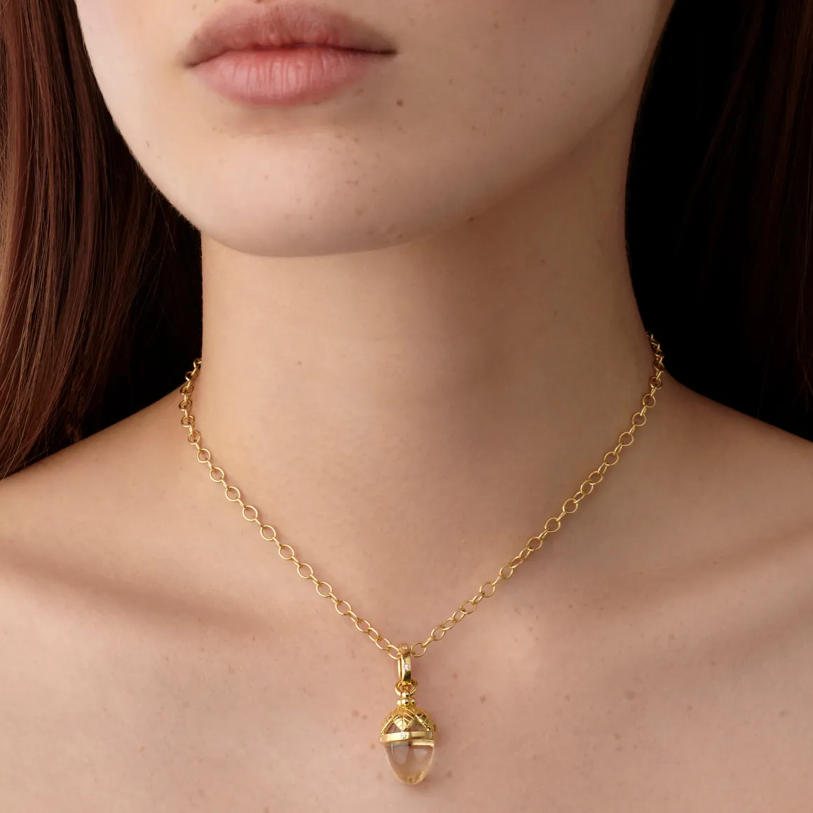 18K SMALL ARCADIA AMULET