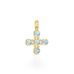18K SMALL FOUR ELEMENTS CROSS