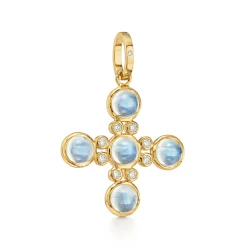 18K SMALL FOUR ELEMENTS CROSS