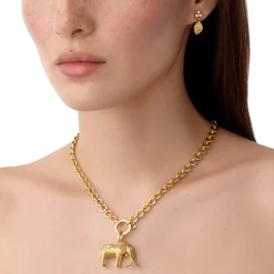 18K SMALL JEAN D'ARC NECKLACE