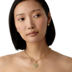 18K SMALL LUNAR GLOW PENDANT