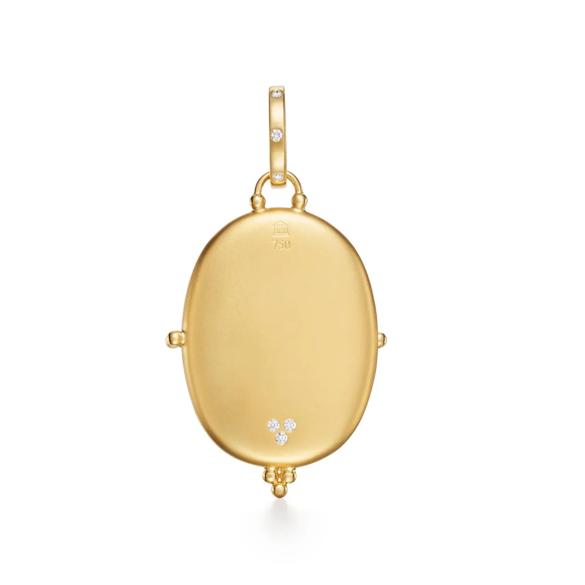 18K SMALL PINK SAPPHIRE PRIMAVERA LOCKET