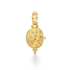 18K SMALL SEA STAR LOCKET