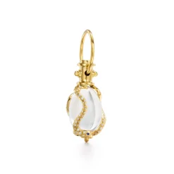 18K SMALL SERPENT AMULET