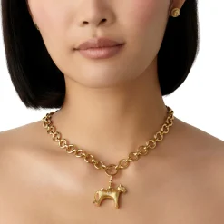 18K SMALL SIMBA LION PENDANT