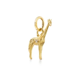 18K SMALL TWIGA GIRAFFE PENDANT