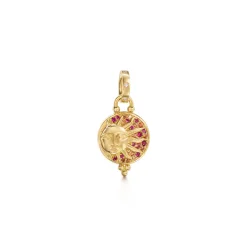 18K SOLAR ECLIPSE PENDANT