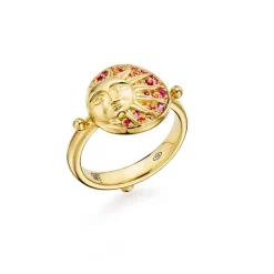 18K SOLAR ECLIPSE RING
