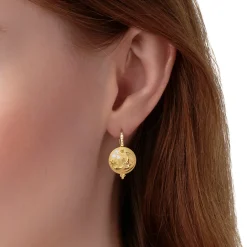18K SOLE LUNA EARRINGS